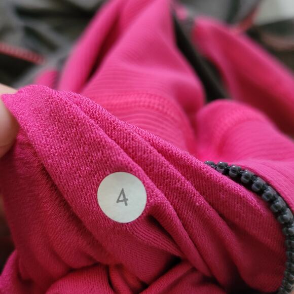 Lululemon Athletica Size 4 Stride Jacket Full Zip Women's Activewear Layer - Picture 12 of 12